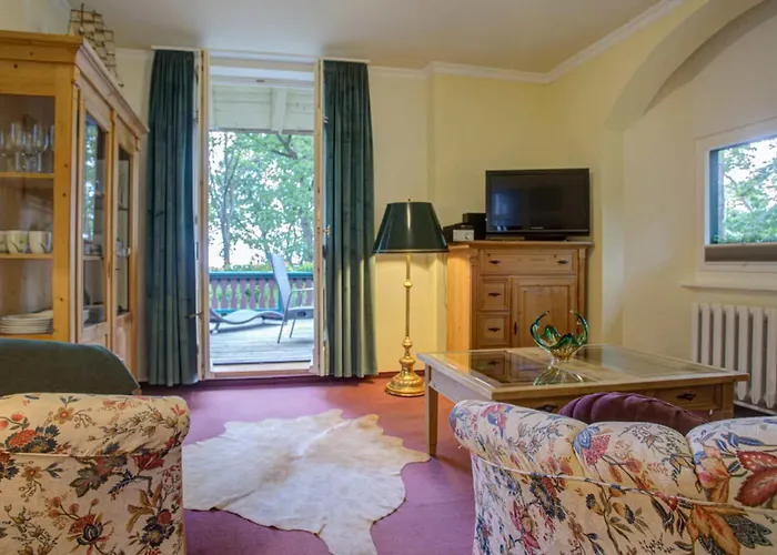 Strandvilla Hubertus - H2 - Frida Kahlo Mit Terrasse Mit Meerblick Parkplatz Wlan Kueche Garten Grillplatz Waldbaden 아파트