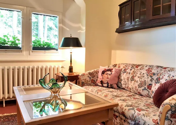 Strandvilla Hubertus - H2 - Frida Kahlo Mit Terrasse Mit Meerblick Parkplatz Wlan Kueche Garten Grillplatz Waldbaden 볼텐하겐