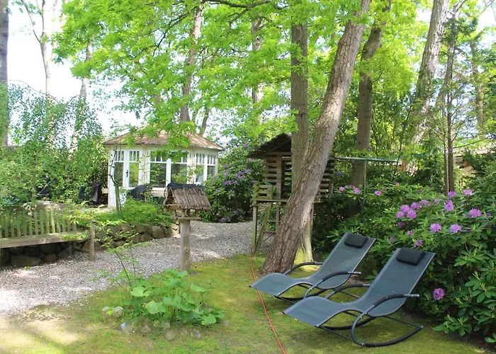 아파트 Strandvilla Hubertus - H2 - Frida Kahlo Mit Terrasse Mit Meerblick Parkplatz Wlan Kueche Garten Grillplatz Waldbaden 볼텐하겐