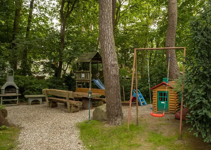 Strandvilla Hubertus - H2 - Frida Kahlo Mit Terrasse Mit Meerblick Parkplatz Wlan Kueche Garten Grillplatz Waldbaden 아파트 *